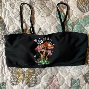 Mushrooms bikini top